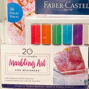 S14-BUNDLE ONLY-New Marbling Art Kit for Beginners Crafting Hand Made Cards